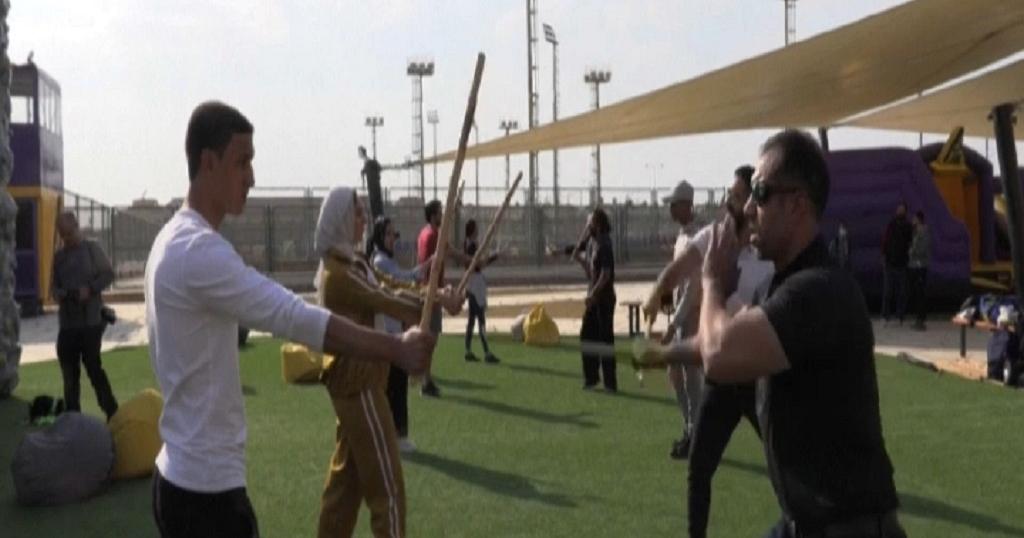 Ancient Egyptian martial art ‘tahtib’ modern art sensation in