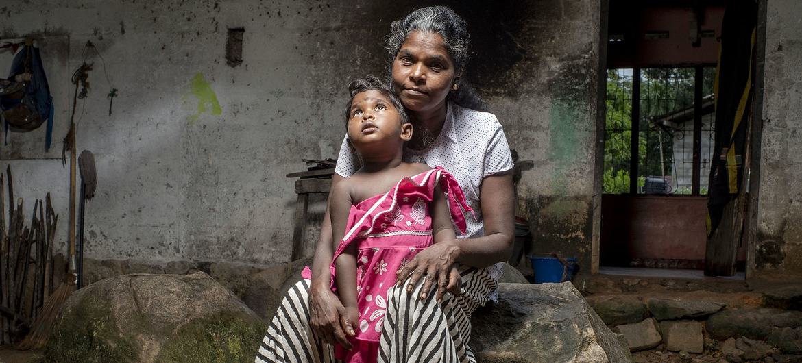 Families living in rural Sri Lanka are struggling to make ends meet.