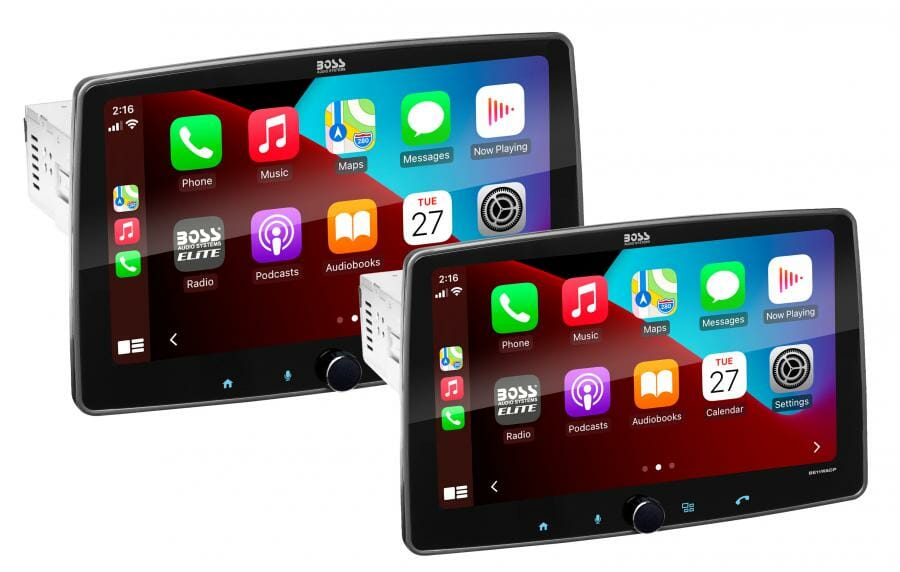 BOSS Audio Adds Two New Large Screen Floating Head Units; Featured During 2022 SEMA Show