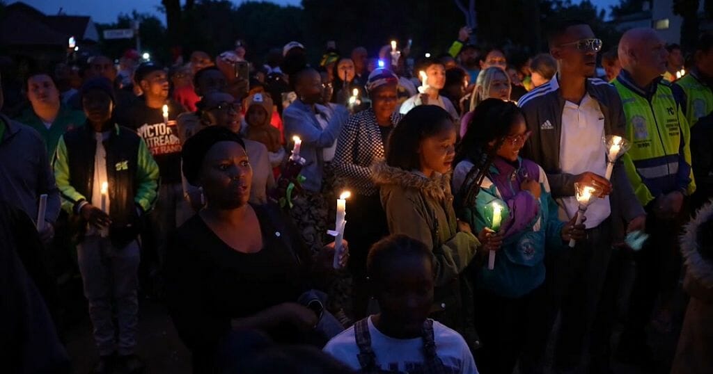 S.A Relatives of fuel tanker explosion victims honour loved ones